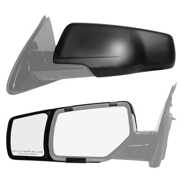 K Source® 80920 Driver and Passenger Side Towing Mirror Extensions
