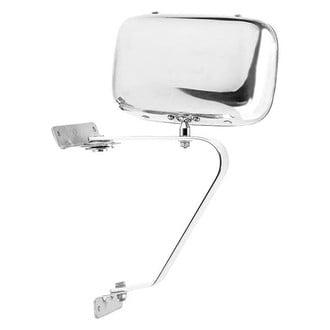 K Source® - Driver or Passenger Side Manual View Mirror (Non-Heated, Foldaway)