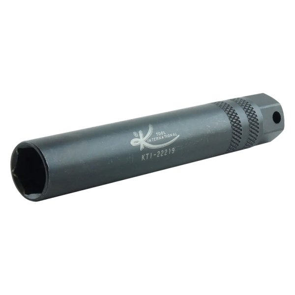 K-Tool International® - 3/8" Drive 5/8" Standard 6-Point Extra Deep Spark Plug Socket