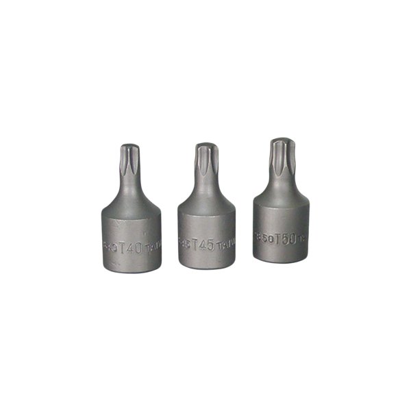 K-Tool International® - 3-piece 3/8" Drive Brake Caliper Torq Bit Kit