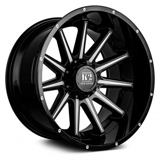 K2 OFFROAD® - K10 TANKER Gloss Black with Milled Accents