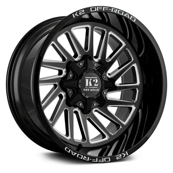 K2 OFFROAD® - K17 Gloss Black with Milled Accents