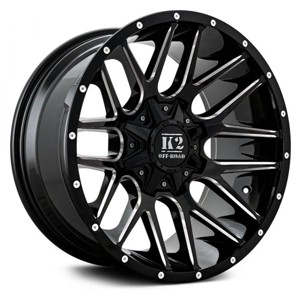 K2 OFFROAD® - K18 Gloss Black with Milled Accents