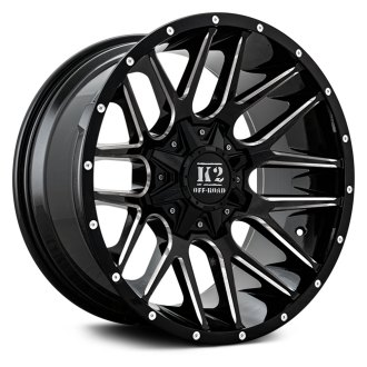 K2 OFFROAD® - K18 VENOM Gloss Black with Milled Accents