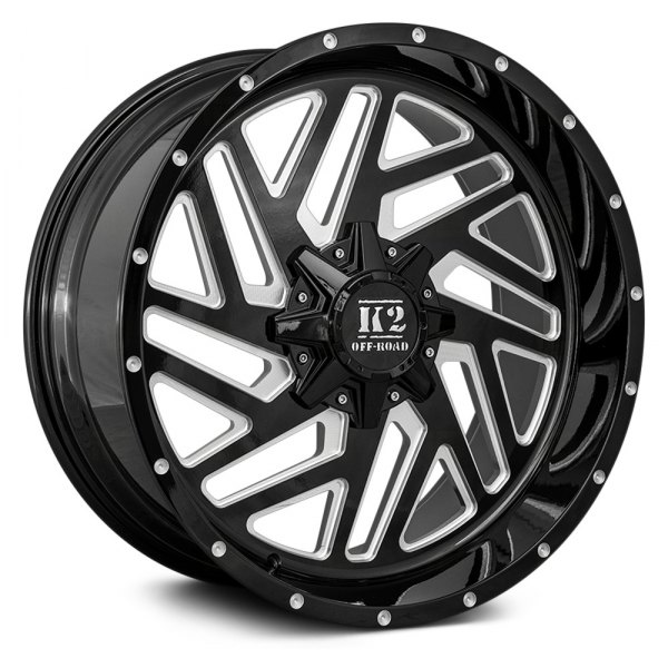 K2 OFFROAD® - K19 RAMPAGE Gloss Black with Milled Accents
