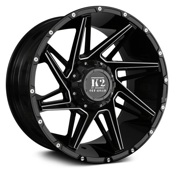 K2 OFFROAD® - K09 TORQUE Gloss Black with Milled Accents