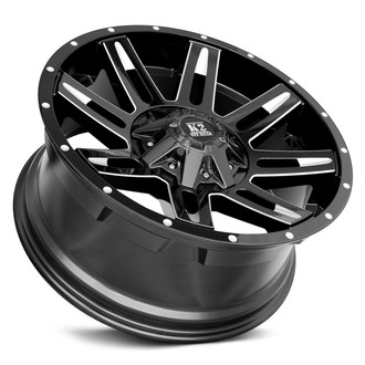 K03 DOME Gloss Black with Milled Accents