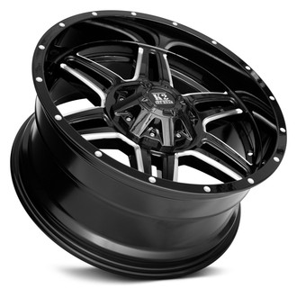 K06 SPHINX Gloss Black with Milled Accents
