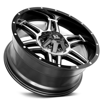 K06 SPHINX Gloss Black with Machined Face and Lip