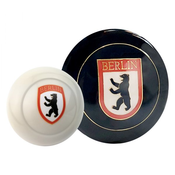 Kaferlab® - Berlin Bear Ivory Poly Resin Shift Knob with Horn Button