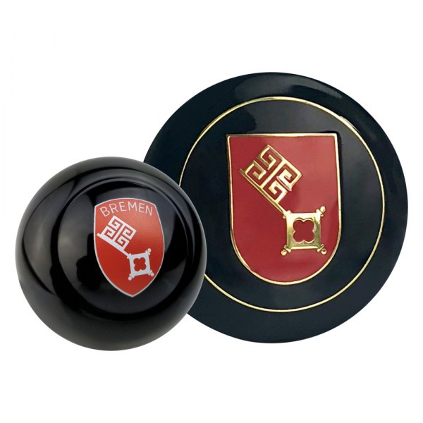 Kaferlab® - Bremen Black Poly Resin Shift Knob with Horn Button