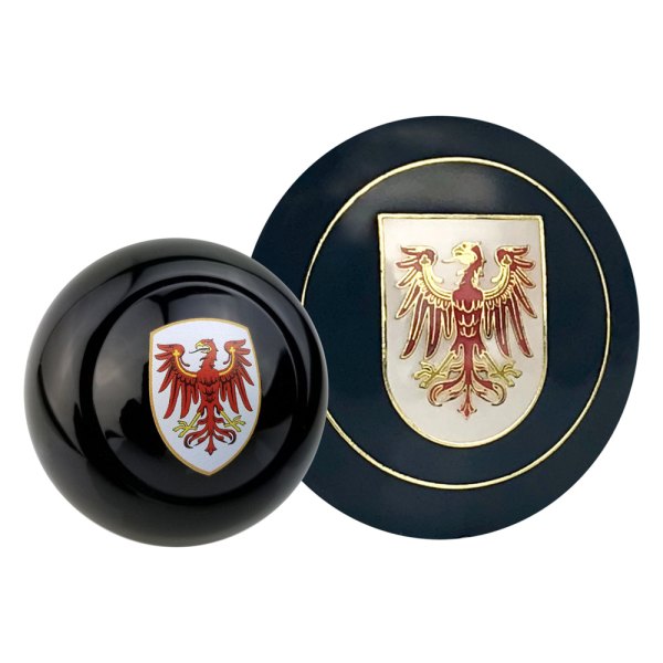 Kaferlab® - Brandenburg Black Poly Resin Shift Knob with Horn Button