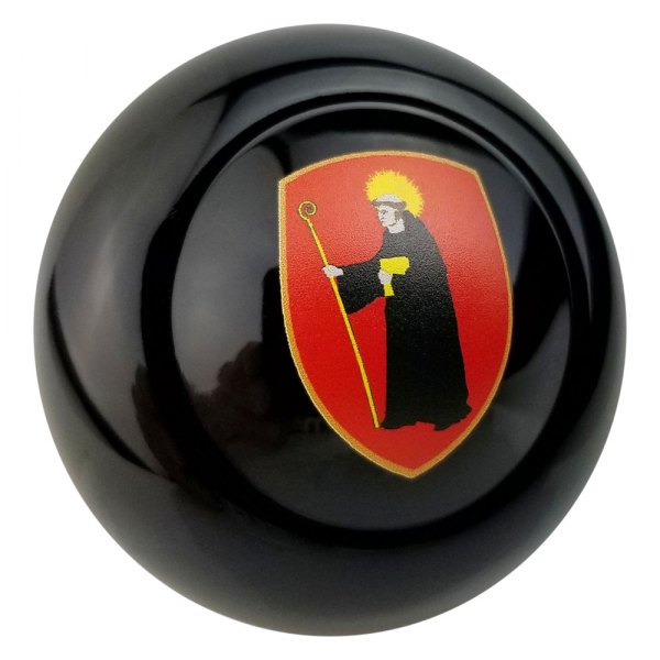 Kaferlab® - Coat of Arms Glarus Black Poly Resin Shift Knob