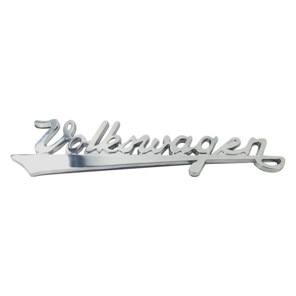 Kaferlab® - "Volkswagen" Script Chrome Emblem