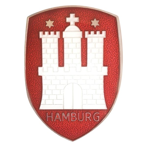 Kaferlab® - "Hamburg" Crest Hood Badge Emblem