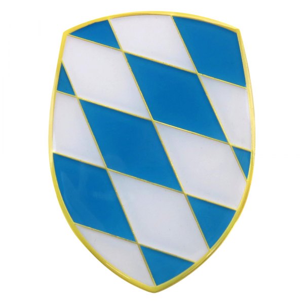Kaferlab® - "Coat of Arms of Bavaria (Freistaat Bayem)" Crest Hood Badge Emblem