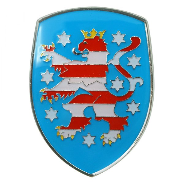 Kaferlab® - "Coat of Arms of Freistaat Thuringen" Crest Hood Badge Emblem