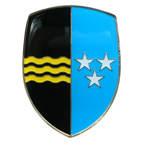 Kaferlab® - "Coat of Arms of Aargan" Crest Hood Badge Emblem