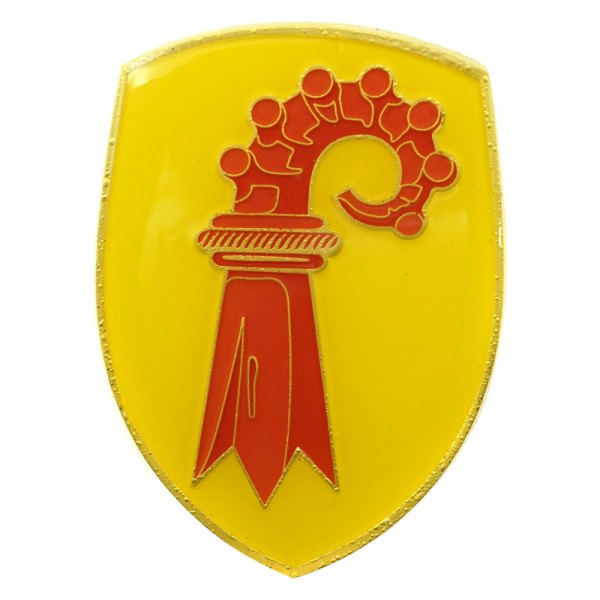 Kaferlab® - "Coat of Arms of Basel-Landschaft" Crest Hood Badge Emblem