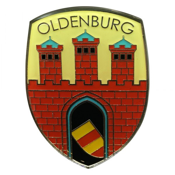 Kaferlab® - "Oldenburg" Crest Hood Badge Emblem
