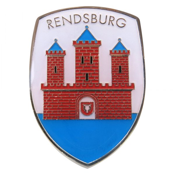 Kaferlab® - "Rendsburg" Crest Hood Badge Emblem