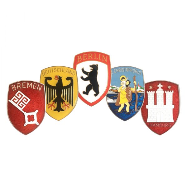 Kaferlab® - "Berlin" Crest Hood Badge Emblems