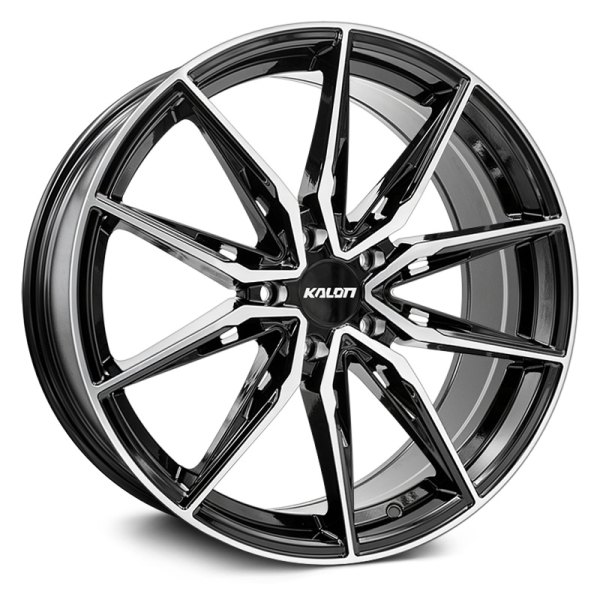 KALON WHEELS® - CYPHER Gloss Black with Machined Face