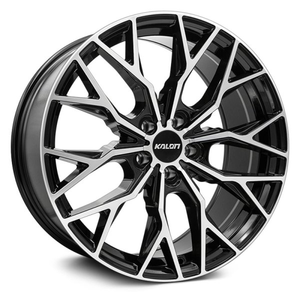 KALON WHEELS® - INFERNO Gloss Black with Machined Face