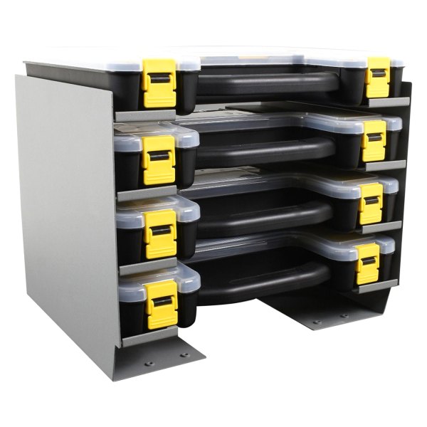 Kargo Master® - Steel 4 Tote Shelf Cabinet