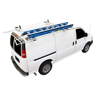 Kargo Master® - EZ Driver Side Mechanism Drop Down Van Ladder Rack