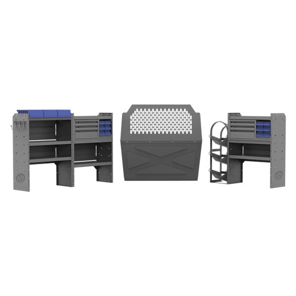 Kargo Master® - HVAC 43" Van Shelving Package