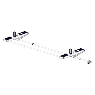 Kargo Master® - EZ Driver Side Mechanism Drop Down Van Ladder Rack