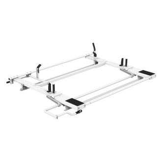 Kargo Master® - Drop Down / Clamp and Lock Combo HD Aluminum Ladder Rack Kit