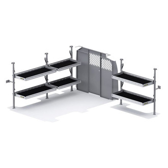 Kargo Master® - Papcel Delivery Van Shelving Package