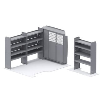 Kargo Master® - Quick Go Package Van Storage System Kit
