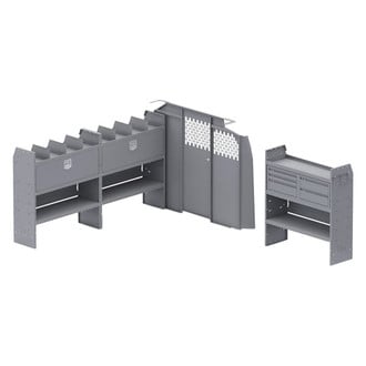 Kargo Master® - Quick Pro Package Van Storage System Kit