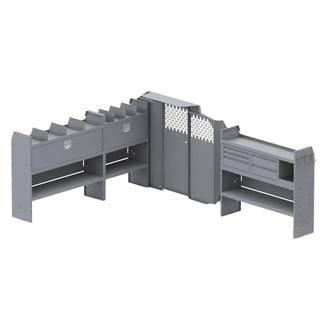 Kargo Master® - Fast Fit Pro Package Van Storage System Kit