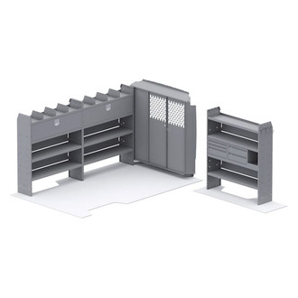 Kargo Master® - Quick Pro Package Van Storage System Kit