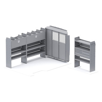 Kargo Master® - Quick Pro Package Van Storage System Kit
