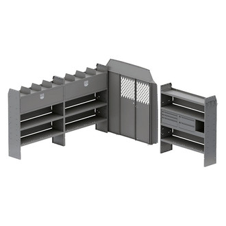 Kargo Master® - Quick Pro Package Van Storage System Kit