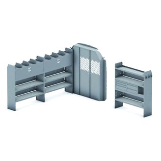 Kargo Master® - Quick Pro Package Van Storage System Kit