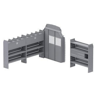 Kargo Master® - Quick Pro Package Van Storage System Kit