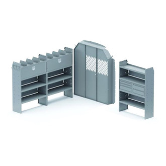 Kargo Master® - Quick Pro Package Van Storage System Kit