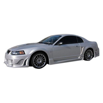 KBD® - V Spec Style Side Skirts (Unpainted)