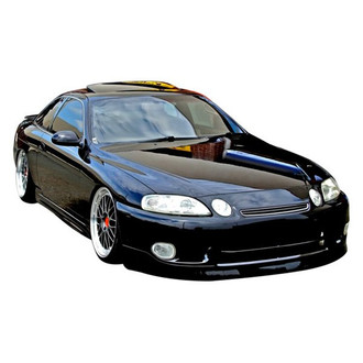 KBD® - Aero Craft Style Front Bumper with Crossbars (Unpainted)