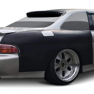 KBD® - KBD Style 50mm Rear Over Fenders with Gas Cap Extensions (Unpainted)