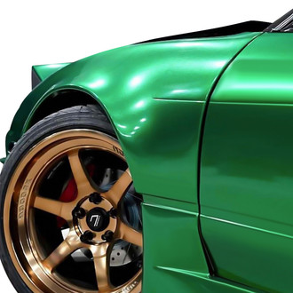 KBD® - Johnnies Style 50mm Wide Body Front Fenders (Unpainted)