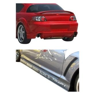 KBD® - 2-Pc MS Style Rear Bumper Kit