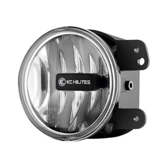 KC HiLiTES® - Fog Light Location Mounted Gravity™ G4 SAE/ECE 4" 10W Round Fog Beam LED Light