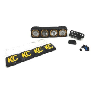 KC HiLiTES® - Flex Era™ Series Add-A-Light 10" 108W Combo Beam LED Light Bar with Amber Backlight